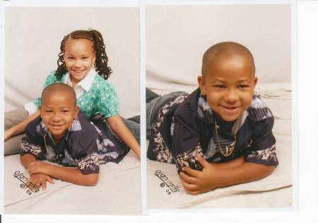 NALANNI KAYE 8 YRS. & LEE ANTHONY 5 YRS