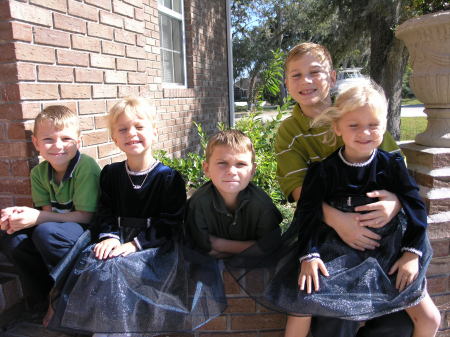 My 5 children in 2005