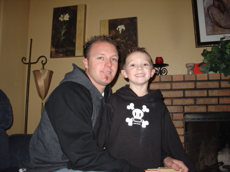 My son Justin and grandson Ethan