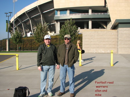 Road Warriers at Oregon Game