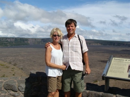 Gene and Kerrie- Mauna Loa