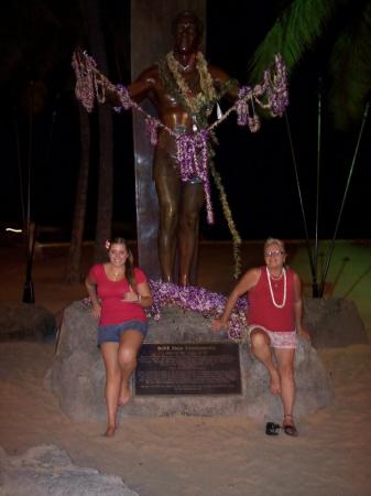 Statue in Waikiki