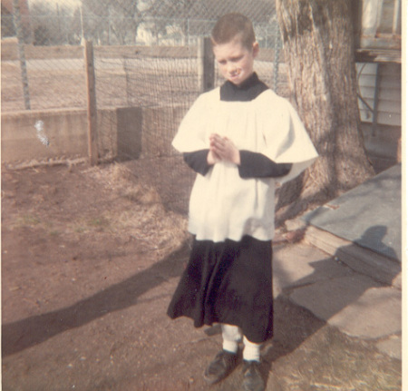 Altar Boy (about 5th grade?) - Assumption