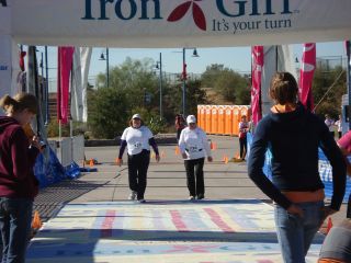 Iron Girl Finish