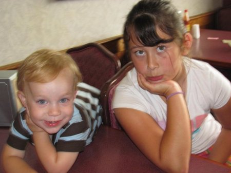 Holden and his 2nd cousin Haley from San Diego