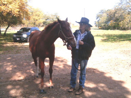 Ruben (my horse) and I