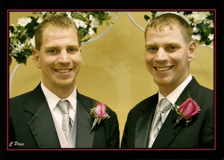 Groom, & Twin Brother