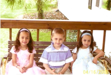 grandkids, Karly, Jalen, and Jayda