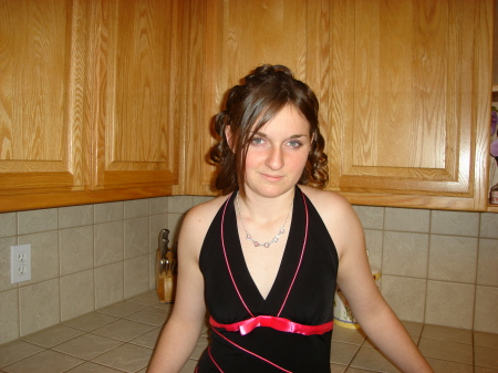 My Daughter Brittany - Her Winter Formal 2/07