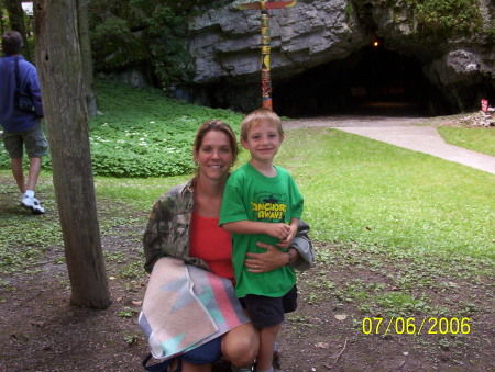 Daycare outing to Woodward Cave-8/06