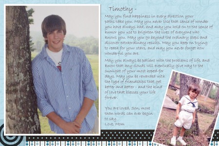 Tim's Senior Ad