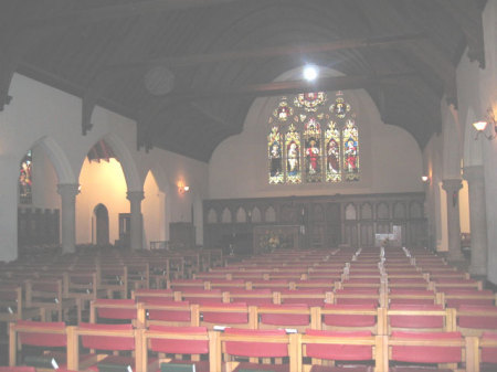 Interior of Dahlgren Chapel