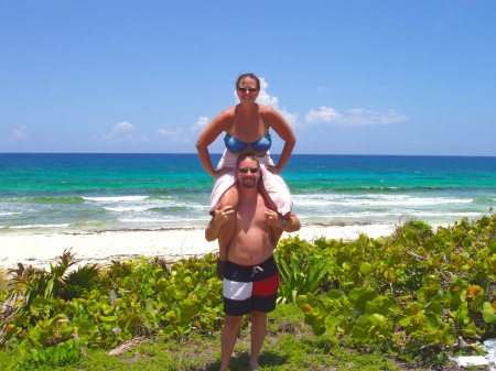 Beau and Chris in Mexico