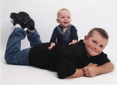 My Boys - Austin (8 yrs), Jacob )9 months - May 07'