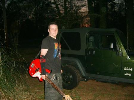 JEREMY MY  OTHER 16 YR OLD NOT MANY PICS OF HIM THE GUITAR IS HIS LIFE