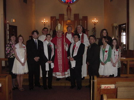 Confirmation Class my kids