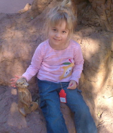 Brooke and the Meerkat