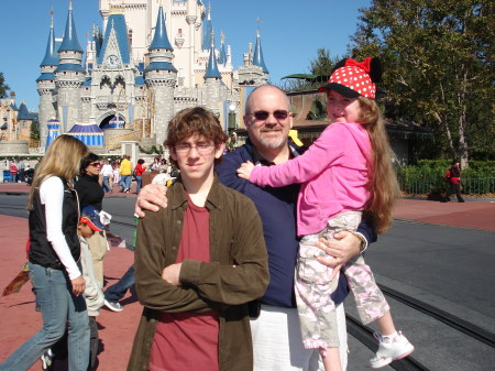 Me and the kids in Disney