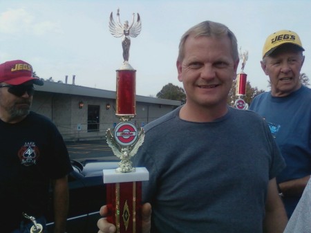 jim and his trophy