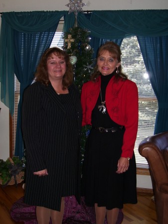 Me and Mom Christmas 2006