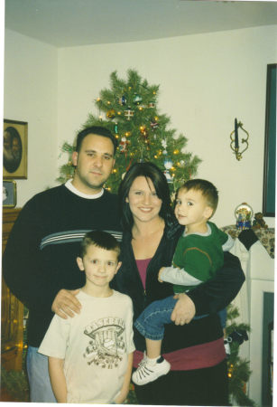 Me, My husband Matt Sokolowski and our 2 boys