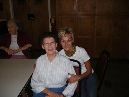 Tonya and Great Aunt Joan