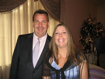 John & I at my cuzin, Jacob's Wedding in Gonzales Feb 07