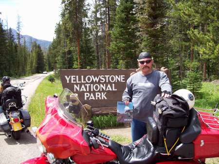 Dave at Yellowstone NP