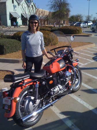 My gal and my Guzzi