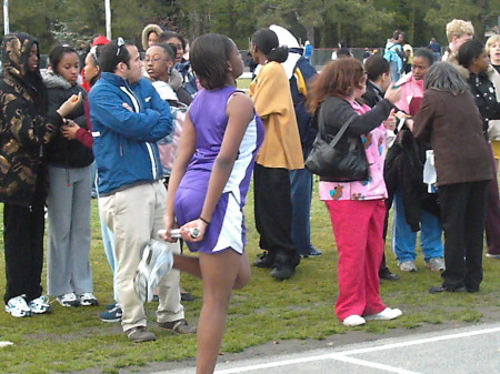 My baby ranked #3 in the state of Va. for track