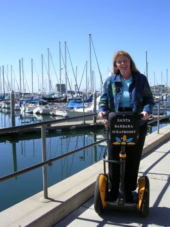 My Segway and Me at the S.B. Harbor