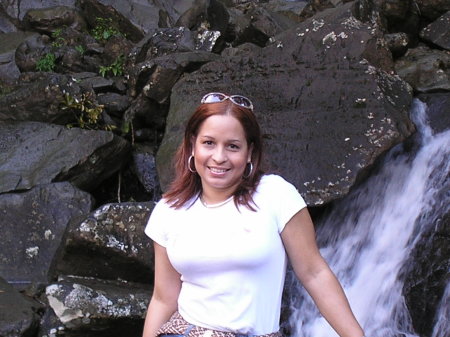 Debbie at El Yunque Rain Forest