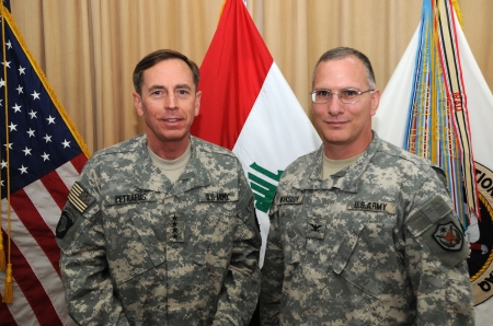 With General Petraeus in Baghdad