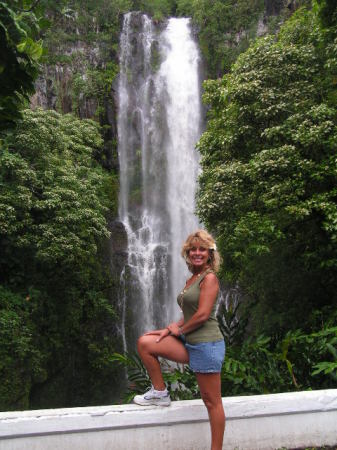 Waterfall on the Road to Hana,Maui - 2007
