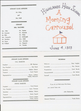 A Morning Carrousel  June 4, 1973