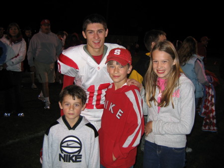 My kids with their cousin Zach