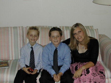 Mommy and the boys