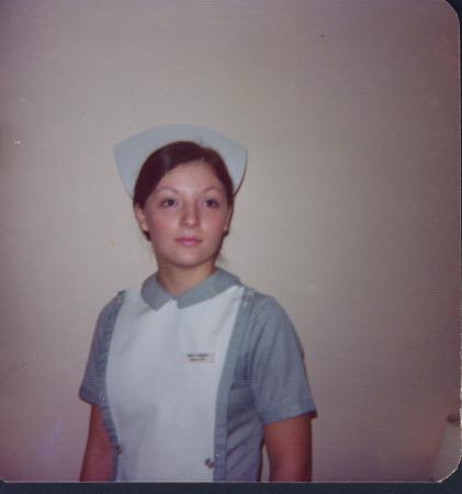 Debbie Robbins -1975 student nurse.