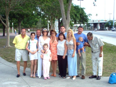 My entire family - minus the graduate - Amanda