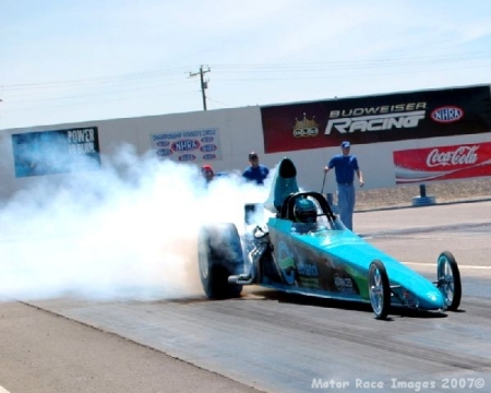 NHRA SuperComp dragster