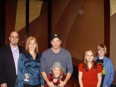 Son and family with Harry Connick Jr