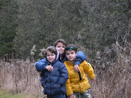 My three- Stephen, AJ and Gianni