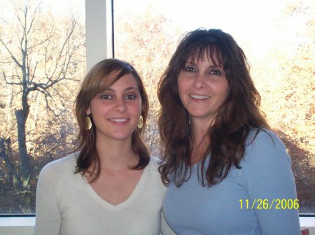 Me & my daughter - Thanksgiving 2006