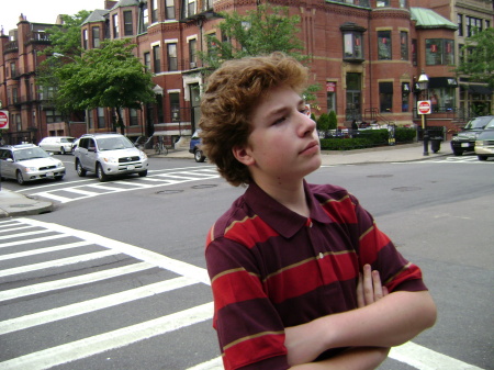 The boy in Boston