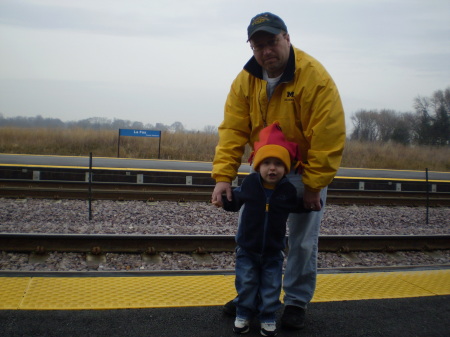 Jimmy's First Train Ride