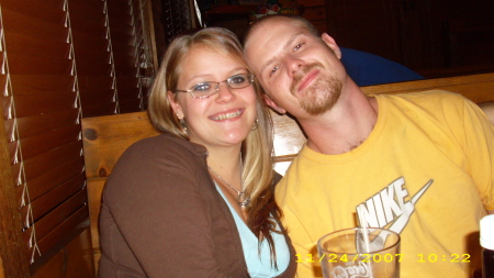 My older daughter Keri and her future hubby