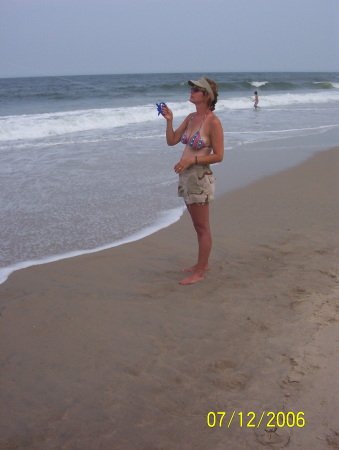 Flying my own kite at Bethany Beach