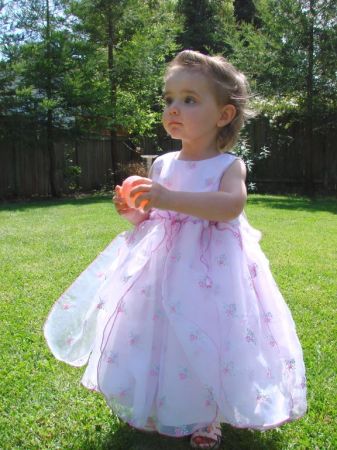 Leila Marie at Easter 2007