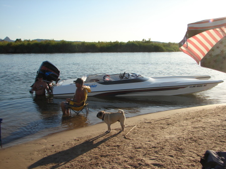 On the river