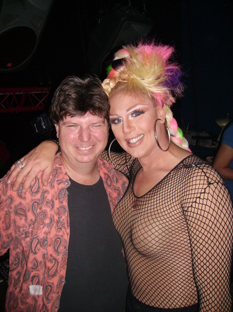 Late night at the club with local performer Diva
